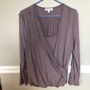 She+Sky Long Sleeve Blouse